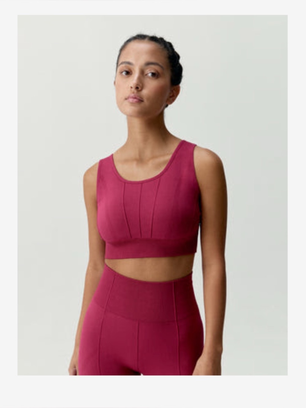 NWT - SET Tank Bodysuit in Flower Orchid